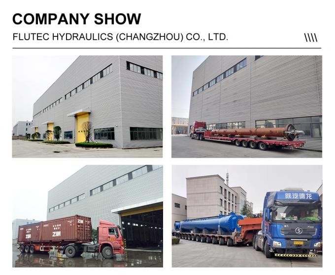 Flutec 3500тонный главный цилиндр для прессовой машины для формования металлов 9