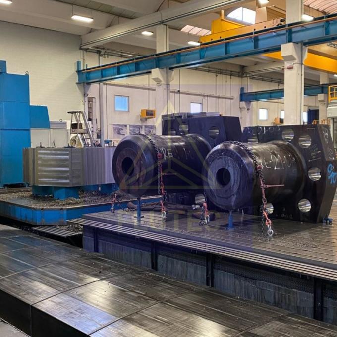 Изготовленный Tailer Extra Large Extrusion Hydraulic Press Cylinder для сталелитейной промышленности 2