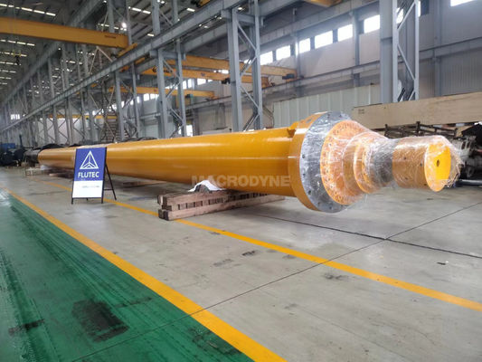 Двойной действия 800 тонн мощности Главный цилиндр Для гидравлической холодной тяги скамейки